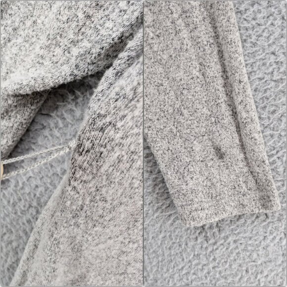 Saturday Sunday Anthropologie Open Cardigan Womens Grey Long Sleeve Sweater Sz S - Picture 9 of 9